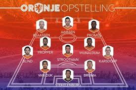 En de verwachting is dat bondscoach frank de boer gaat uitpakken met een opvallende opstelling. Opstellingen Nederland Frankrijk Kwalificatie Wk 2018 Bekend