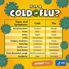 Cold Versus Flu Cdc