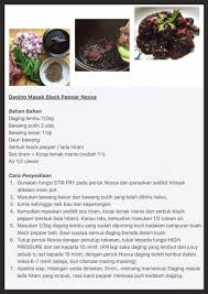 Daging Black Papper Recipes Chicken Dishes Cooking