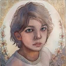 A lot more to go but excited where it's going!!! Made up this song up  yesterday 😎 . . . #artist #painter #wip #acrylicpaintingoncanvas #portrait  #bear #michaelshapcott