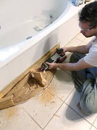 Access for servicing the tub must be provided. Diy Bath Tub Skirt For Under 25 Jacuzzi Bath Side Panel Transformation
