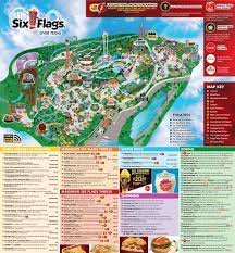 Six Flags Over Texas Park Map Six Flags Over Texas Park Map Six Flags Six Flags Over Texas Texas Parks
