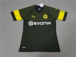 Dortmund introduced their new kit in the last home game of last bundesliga season. Borussia Dortmund Away Kit Football Jersey 2018 2019 New Season Soccer Jersey For Him Gift Ideas For Men Bundesliga