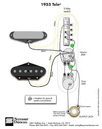 If you're repairing or modifying your instrument or simply need some replacement part numbers, these lists and diagrams note: 1953 Tele Wiring Diagram Seymour Duncan Bass Guitar Chords Luthier Guitar Telecaster Custom