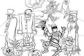 You'll find cute halloween coloring pages featuring halloween costumes, black cats, … Halloween Coloring Pages 10 Free Fun Spooky Printable Activities For Kids Printables 30seconds Mom