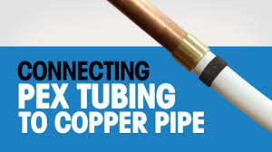 I have about 4' of extra copper and i will buy some elbows tomorrow to practice. Connecting Pex Tubing To Copper Pipe Youtube