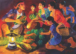 Kumpulan gambar tentang sketsa gambar pasar, klik untuk melihat koleksi gambar lain di kibrispdr.org. Lukisan Ikan Di Pasar Pagi Cikimm Com