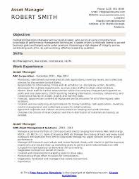 Interdisciplinary studies is a fancy way of saying she couldn't decide on one major. Asset Manager Resume Samples Qwikresume
