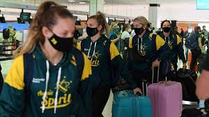 Australia's women's softball team became the first international athletes to arrive in japan for the olympics when they. Tokyo Olympics Australian Softball Squad Among First Athletes To Travel To Japan For Games Cnn