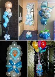 Baby Shower Balloon Ideas From Prasdnikov In 2021 Baby Shower Balloons Baby Shower Baby Shower Decorations