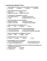 Buzzfeed editor keep up with the latest daily buzz with the buzzfeed daily newsletter! The Odyssey Quizzes Worksheets Teaching Resources Tpt