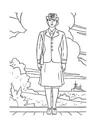 Female Officer In Navy Uniform Celebrating Veterans Day Coloring Page Download Pr Veterans Day Coloring Page Online Coloring Pages Coloring Pages For Girls