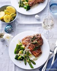 Kalbskotelett Mit Meerrettichsauce Rezept Rezepte Ostern Essen Hauptspeise