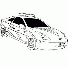 Pour les articles homonymes, voir police. Coloriage Voiture De Police Americaine Dessin Gratuit A Imprimer