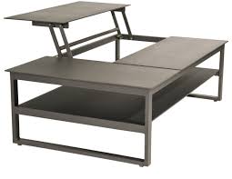 Free coffee table dimensions 64l x 42w x 30h. Bonn Pop Up Tray Coffee Table