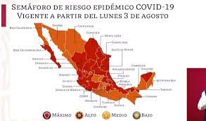 Semaforo De Riesgo Epidemico Con 16 Estados En Naranja Revista Tyt