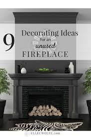 These 58 fireplace ideas in every design style will inspire a warm, cozy space you'll never want to leave. 9 Decorating Ideas For An Unusable Fireplace Elle C Wolfe Interiors Alpharetta Ga