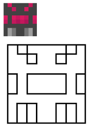 This set of 5 coloring pages is designed to help students demonstrate their knowledge of number sense and number order in a fun and engaging way included in this packet you will find. Head Of A Creeper And The Proposed Pattern Of Color Razukraski Com