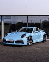 Image result for Gulf Blue 2025 Porsche