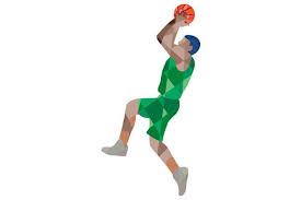 Basketball Player Jump Shot Ball Low Basketball Players Players Basketball