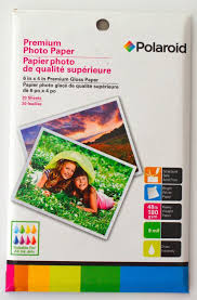 Polaroid 6-Inch X 4-Inch Premium Photo Paper, Pack of 20-Sheet : Office  Products - Amazon.com