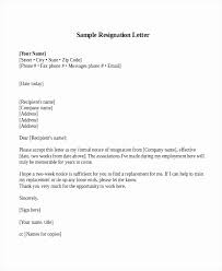 Subject Line For Resignation Letter Unique Best 2 Weeks Notice Sample Simple Resignation Letter Withou In 2020 Resignation Letter Resignation Letter Sample Resignation