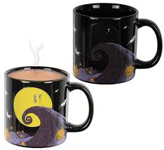 Disney manga beauty & beast belles tale color ed gn (c: Disney The Nightmare Before Christmas Moon Scene Heat Reactive Color Changing 20 Oz Tea Coffee Mug Buy Online In Bermuda At Bermuda Desertcart Com Productid 164301672
