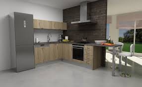 Consulta todos los modelos de cocinas con puertas en acabado de melamina. Cocinas Y Muebles De Cocina Cocina Con Puerta Tahon Laminado Montana 14410 De Cocinas Com Blog Cocinas Com