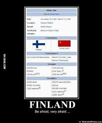 Reddit, talking about the winter war/continuation war/simo häyhä/karjala takaisin in this thread is extremely cringe. Finland Winter War Against Russia 9gag
