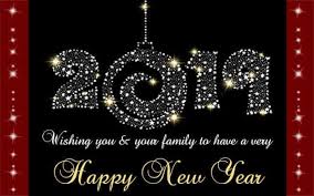 New Year Greeting Card Image 2019 Golden Happy New Year Images Happy New Year 2019 Happy New Year Gif