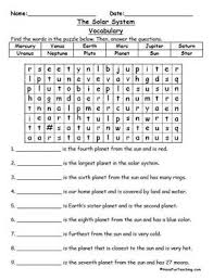 Why is preschool science important? Solar System Vocabulary Education World