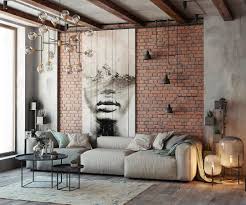 Loft Interior Design Living Room Dizajn Interera Loft Dizajn Gostinoj Loft Interior Design Modern Loft Loft Interiors