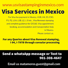 Pin By Us Visa Services In Mexico On Us Visa Stamping In Mexico In 2020 Renew Visa Guidance