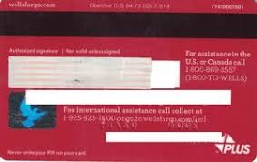 We did not find results for: Bank Card Wells Fargo Platinum Debit Card Wells Fargo United States Of America Col Us Vi 0288 1