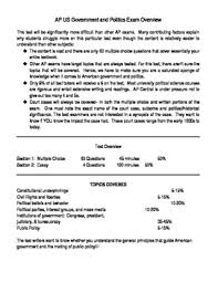 Everything you need to know about the 2020 ap gov exam. Ap Government And Politics Exam Overview Tpt