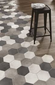 The quarry tiles range from tile mountain, less than half the price on the high street. Bathroom With Large Hexagon Floor Tile Google Search Flooring Floor Design Hexagon Tiles