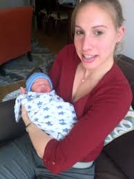 the little guy gets his name (and his bris) — introducing Max Caleb Hausman! 