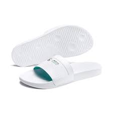 Puma Unisex Beach Sandals Mapm Leadcat Ftr Mercedes Amg Style White 371553 Ebay