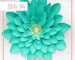 Access to our library of over 2000 diy projects. Svg Paper Flower Template Giant Paper Flower Templates Paper Etsy Paper Flower Template Giant Paper Flowers Template Paper Flowers