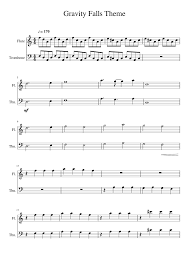 Shop our newest and most popular sheet music such as gravity falls (main title) easy, gravity falls (main title) and gravity falls main title & weirdmageddon theme, or click. Gravity Falls Duet Sheet Music For Trombone Flute Mixed Duet Musescore Com