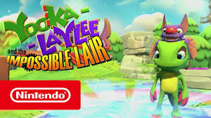 Yooka Laylee And The Impossible Lair Reveal Trailer Nintendo Switch Youtube