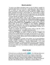 Pentru alte sensuri, vedeți plastic (dezambiguizare). Referat Mase Plastice Chimie Generala 19611 Regielive