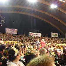 Edith Kanakaole Tennis Stadium During The 50th Merrie