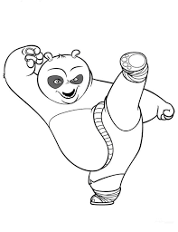 They are also known to feed on other shrubs and grasses or even some meat first introduced to the world when released in 2008, kung fu panda featured the giant panda as its main protagonist who dreams of being an expert in. Pin On Disney And Other Favorite Characters Coloring Pages