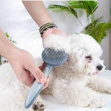 Escova Pet Inteligente Removedora de Pelos Cinza T9V Rasqueadeira Cachorro  Gato - KRIMALL - Escovas e Pentes para Pelos - Magazine Luiza
