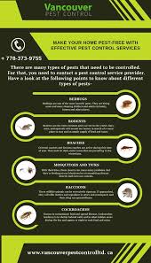It focuses on putting in place the best management strategy or system to ensure that guests do not have all kinds of pests crawling all over their rooms and bodies. Make Your Home Pest Free With Effective Pest Control Services Vancouver Pest Control Pest Control Services Pest Control Pests