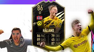 Haaland's year has not gone unnoticed by fifa, as he has been awarded with a 90 ovr potm player item in fifa 21, and this card is obtainable through a special squad building challenge. What A Card Insane 86 Inform Erling Haaland Player Review Fifa 21 Ultimate Team Youtube