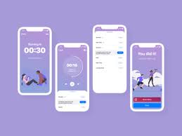 Time is an invaluable resource so we better make sure timers for amrap, for time, emom and tabata; Workout Timer App Design For Ios By Oleksandra Sychova On Dribbble