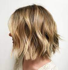 Choppy Bronde Bob Modern Bob Hairstyles Wavy Bob Hairstyles Textured Haircut