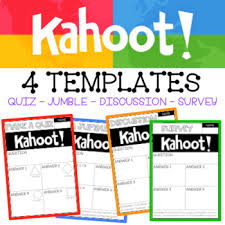 Kahoot templates for creating student questions and sewers. Kahoot Answers Worksheets Teaching Resources Tpt